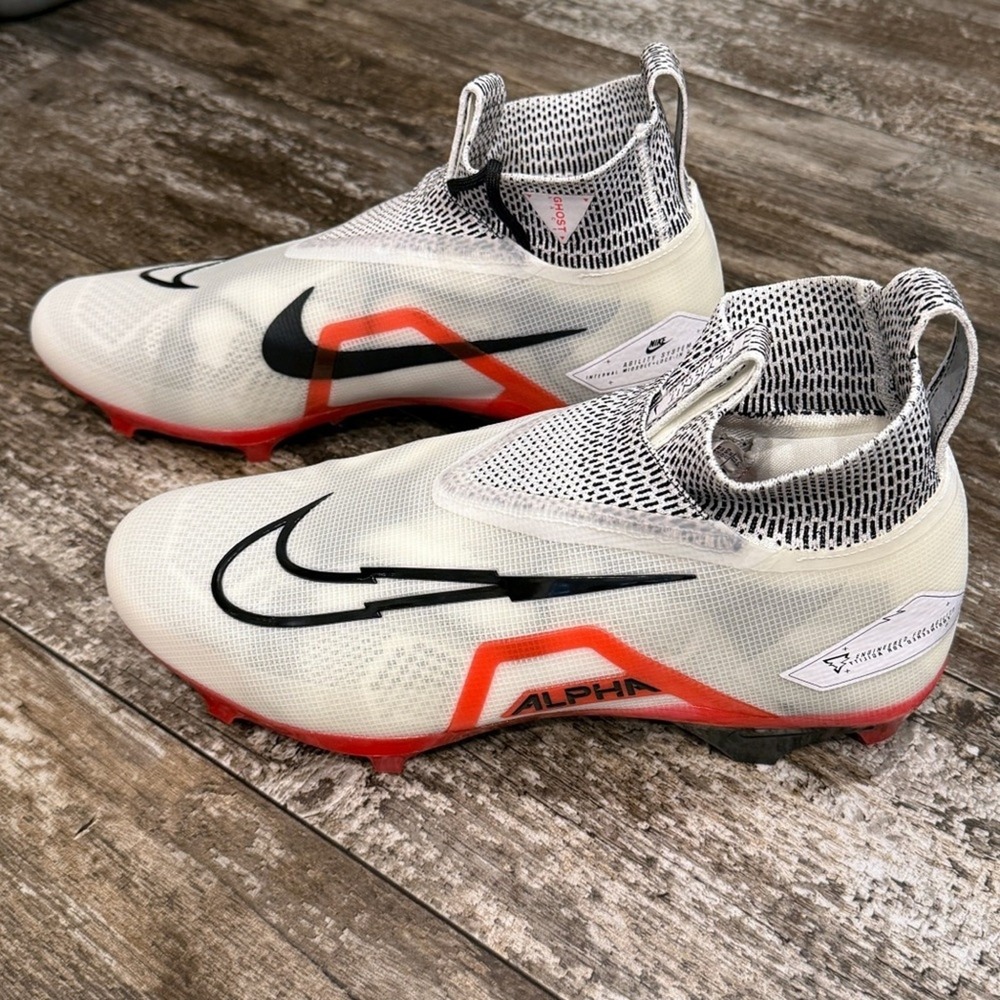 Nike Alpha Menace Elite 3 Football Cleats Mens Size 13 Flyknit CT6648-103 NIB‎